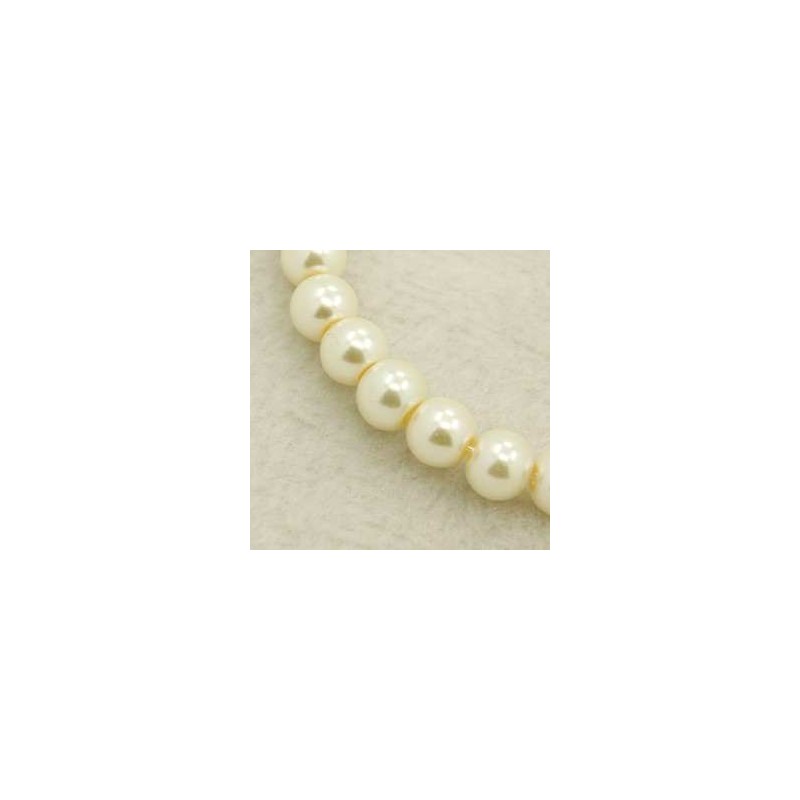 PERLA DE CRISTAL BEIGE 8mm