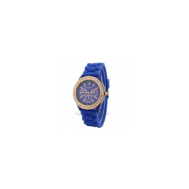 RELOJ LUXURY AZUL