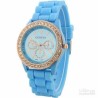 RELOJ LUXURY AZUL CIELO