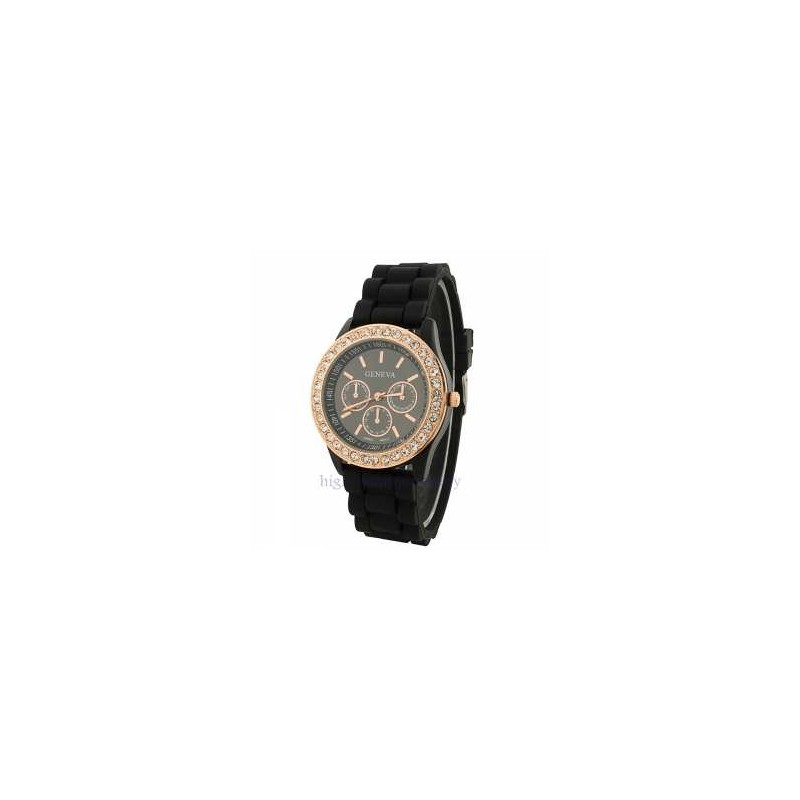 RELOJ LUXURY NEGRO