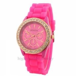 RELOJ LUXURY ROSA