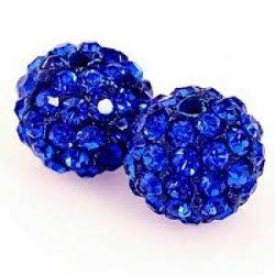 BOLA DE FUEGO  BROQUEL 8mm ZAFIRO