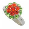 ANILLO FLOR NARANJA