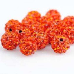 BOLA DE FUEGO 10mm ANARANJADA