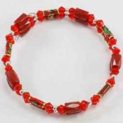 PULSERA DE HEMATITA ROJA