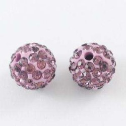 BOLA DE FUEGO 12mm AMATISTA