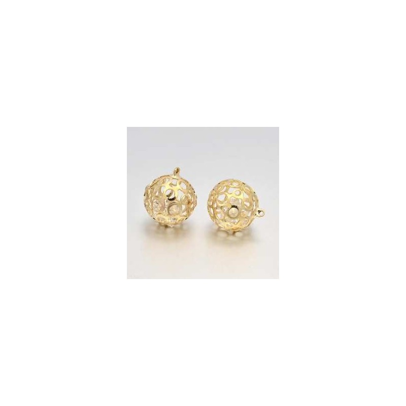 LLAMADOR DE ÁNGELES CHAPA DE ORO