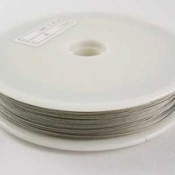 ALAMBRE PLASTIFICADO COLOR PLATA