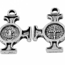 CRUZ SAN BENITO PLATA ANTIGUA