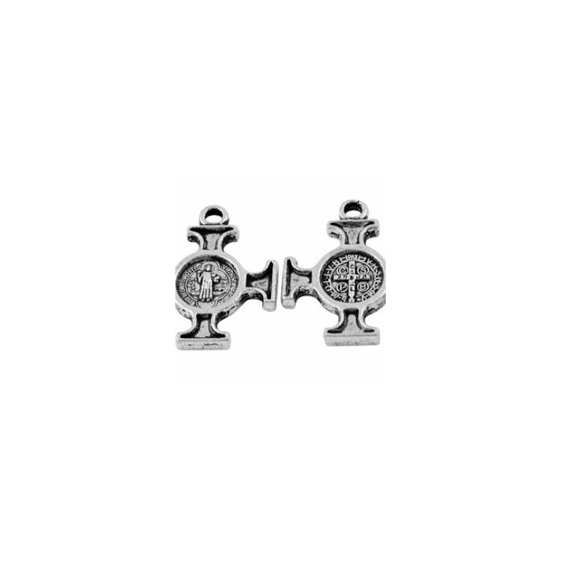 CRUZ SAN BENITO PLATA ANTIGUA