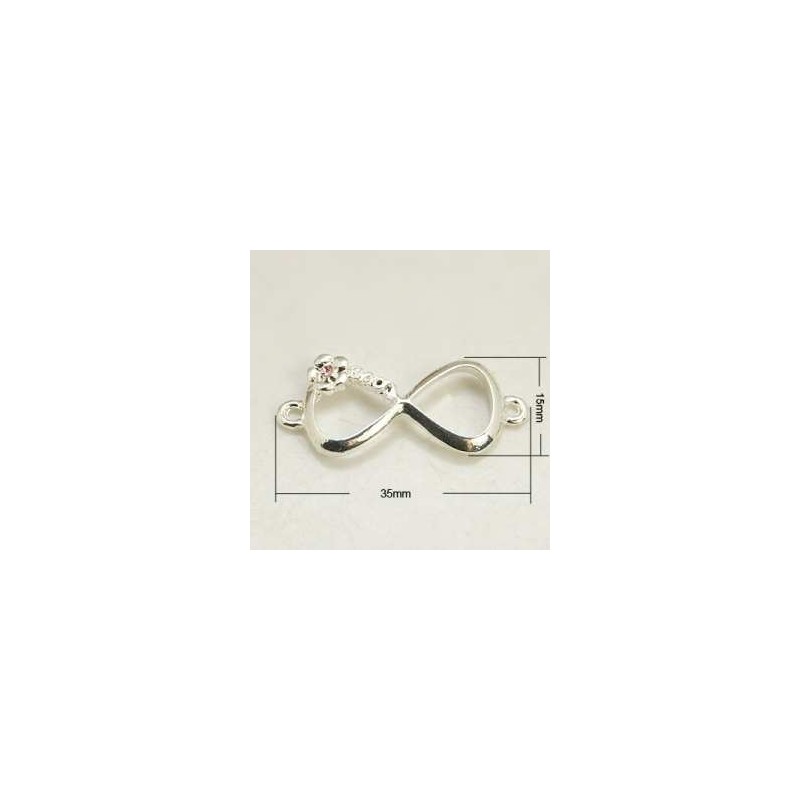 INFINITO LOVE PLATEADO